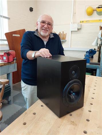 Cliff and his HiFi speakers - News April 2023
